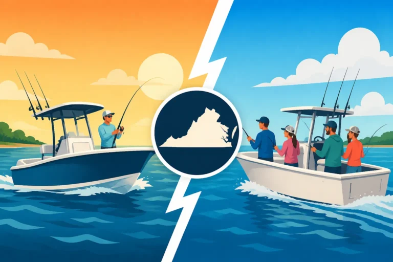 Private Charter vs Shared Charter in Virginia