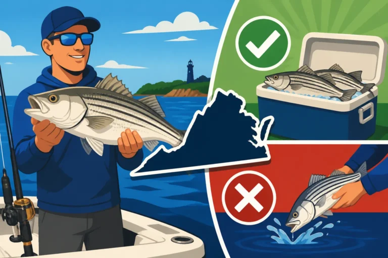 Can You Keep the Striped Bass You Catch on a Virginia Charter?