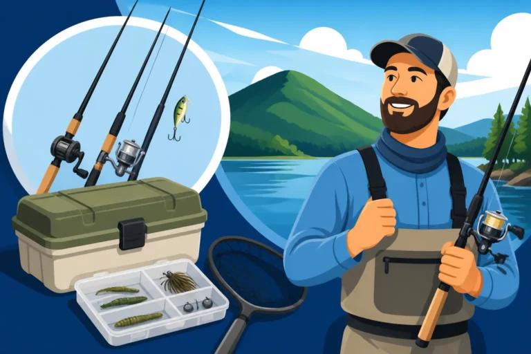 What Gear a Guide Provides on Smith Mountain Lake