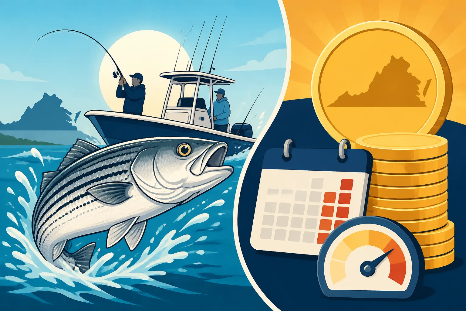 Why Striped Bass Charters Cost More in Virginia During Peak Season