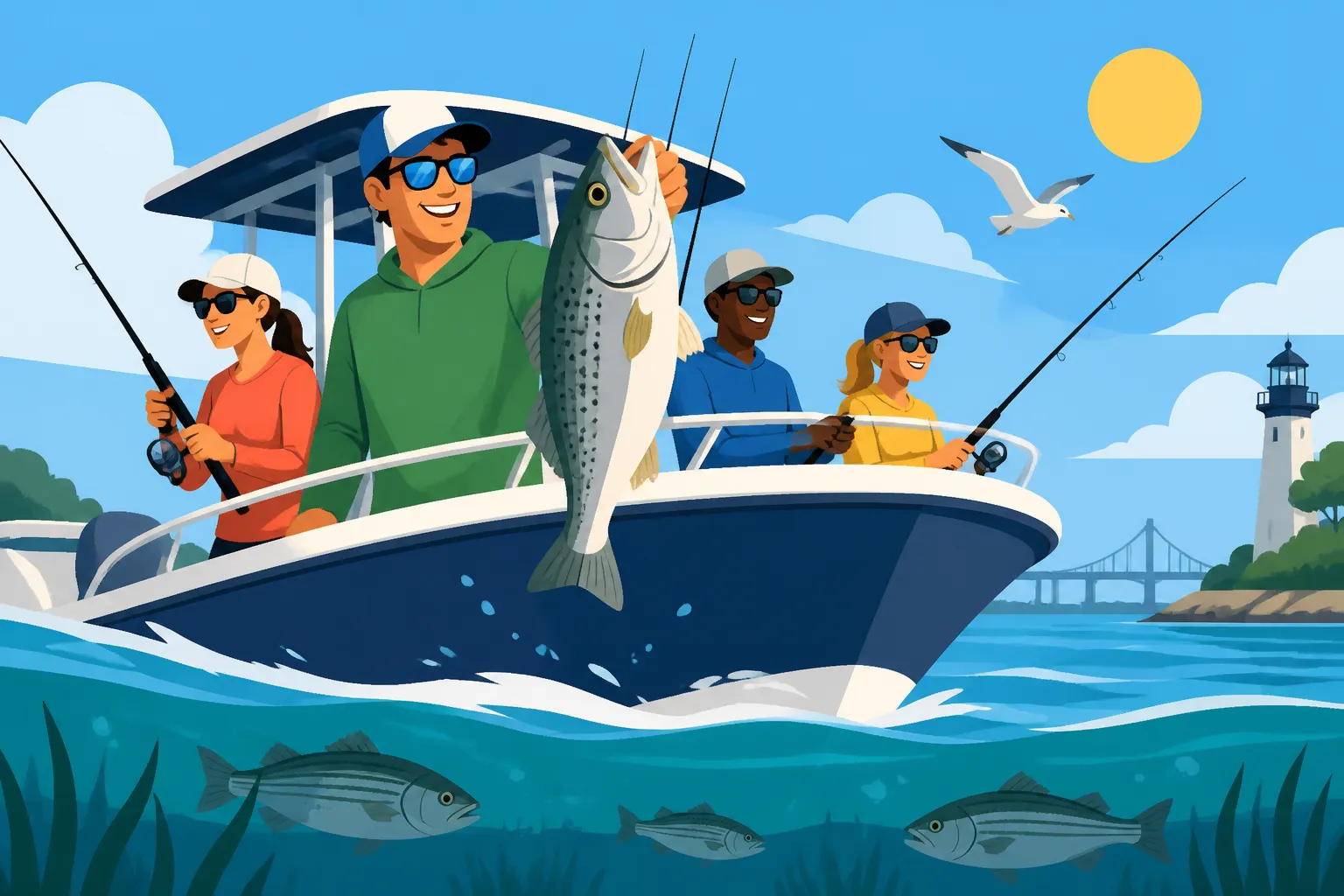Booking a Shared Charter Trip on the Bay