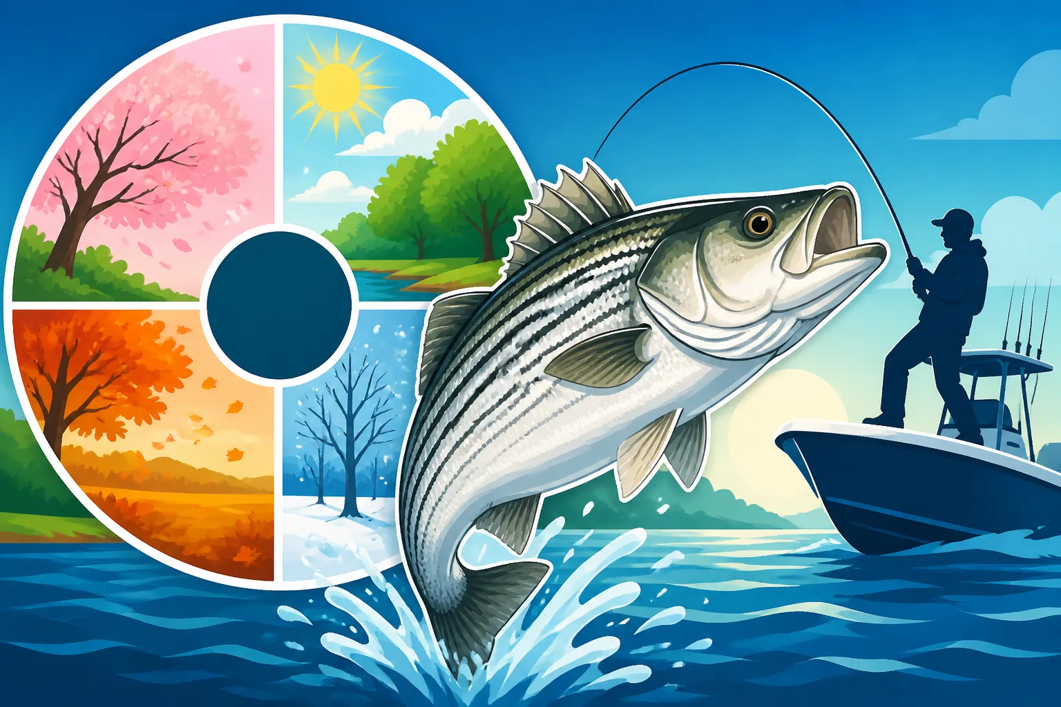 Best Month to Fish for Striped Bass in Virginia