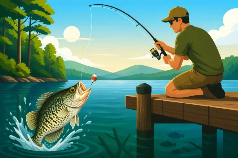 How to Catch Crappie From a Dock