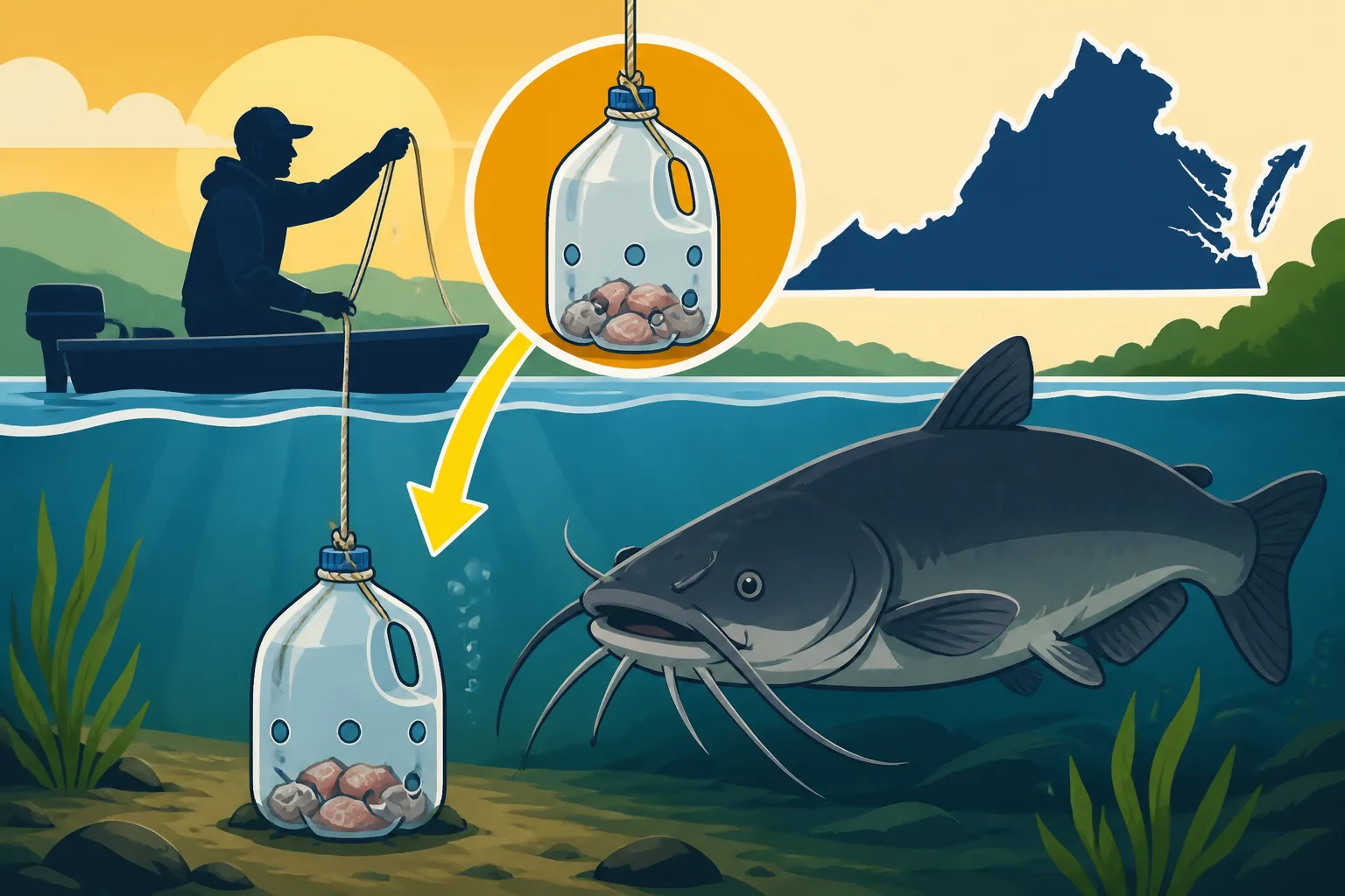 How to Jug Fish for Catfish