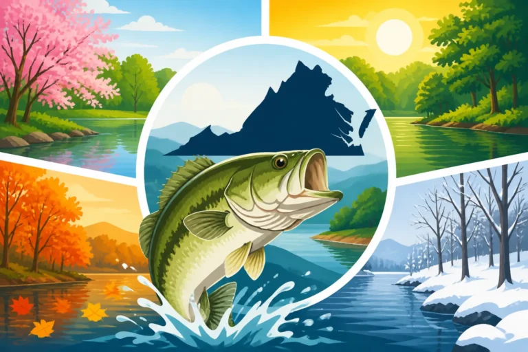 Best Time of Year for Bass Fishing in Virginia