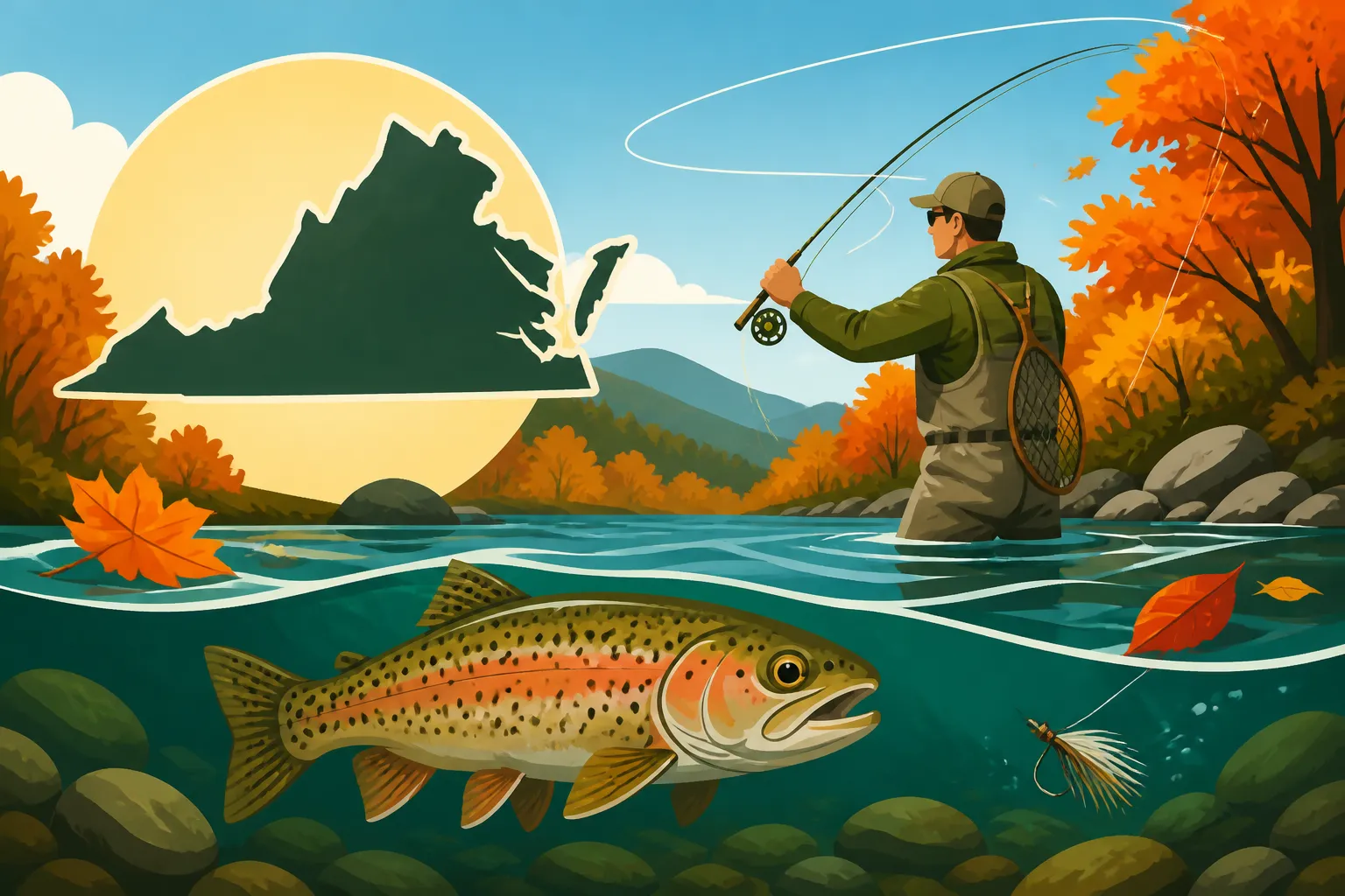How to Fly Fish for Trout in Fall
