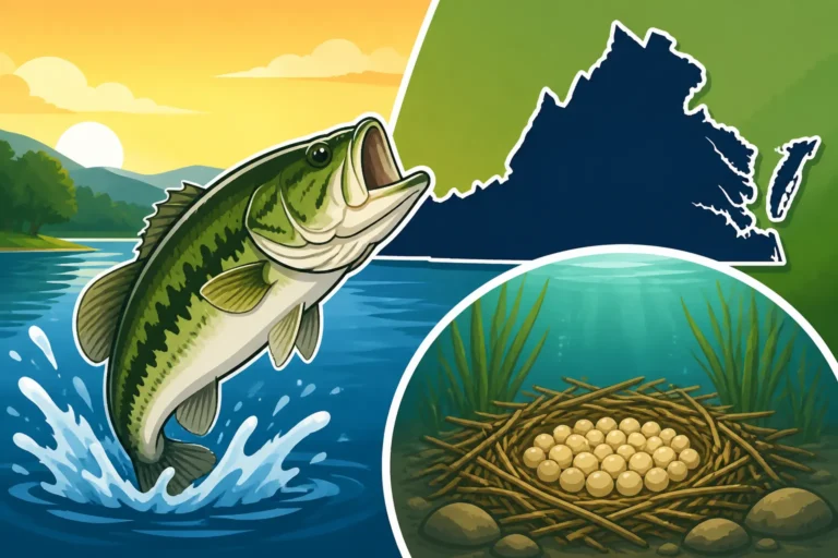 When Do Bass Spawn in Virginia Lakes