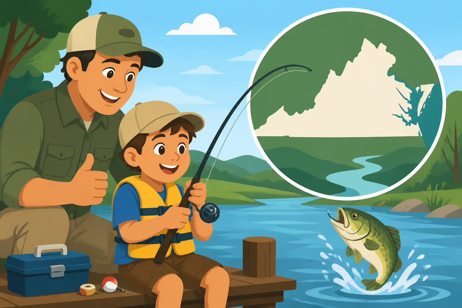Simple Fishing Techniques for a Child's First Trip