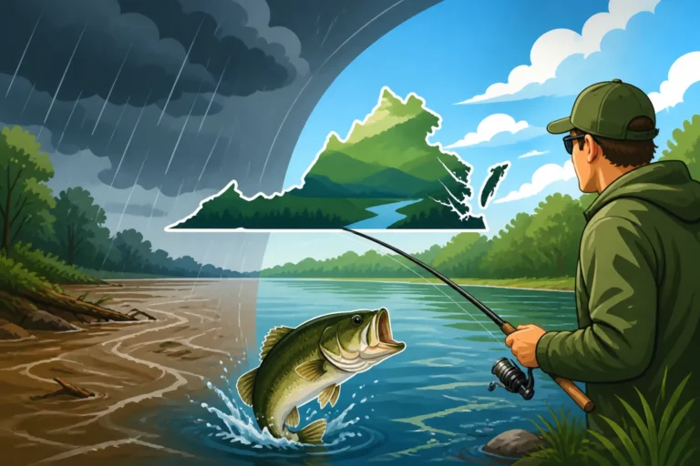 How to Fish After Heavy Rain