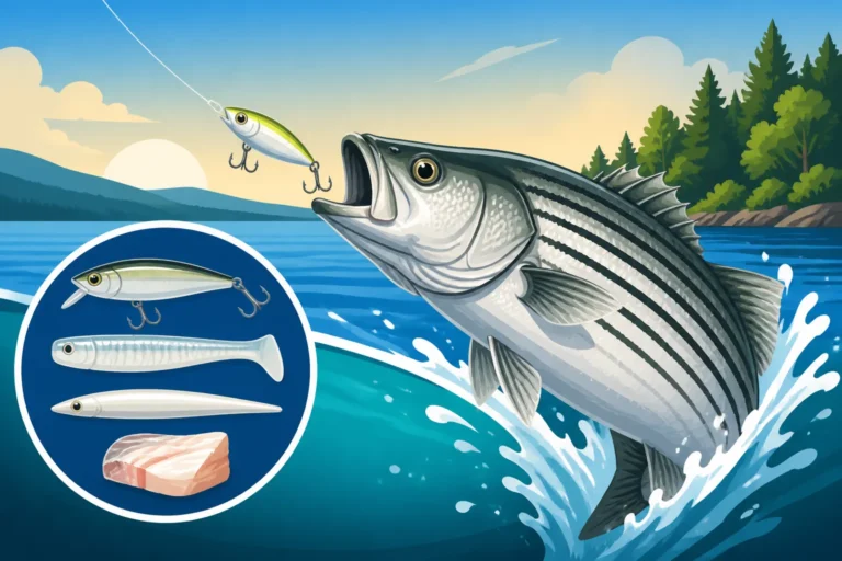 Best Bait for Smith Mountain Lake Striped Bass in Virginia