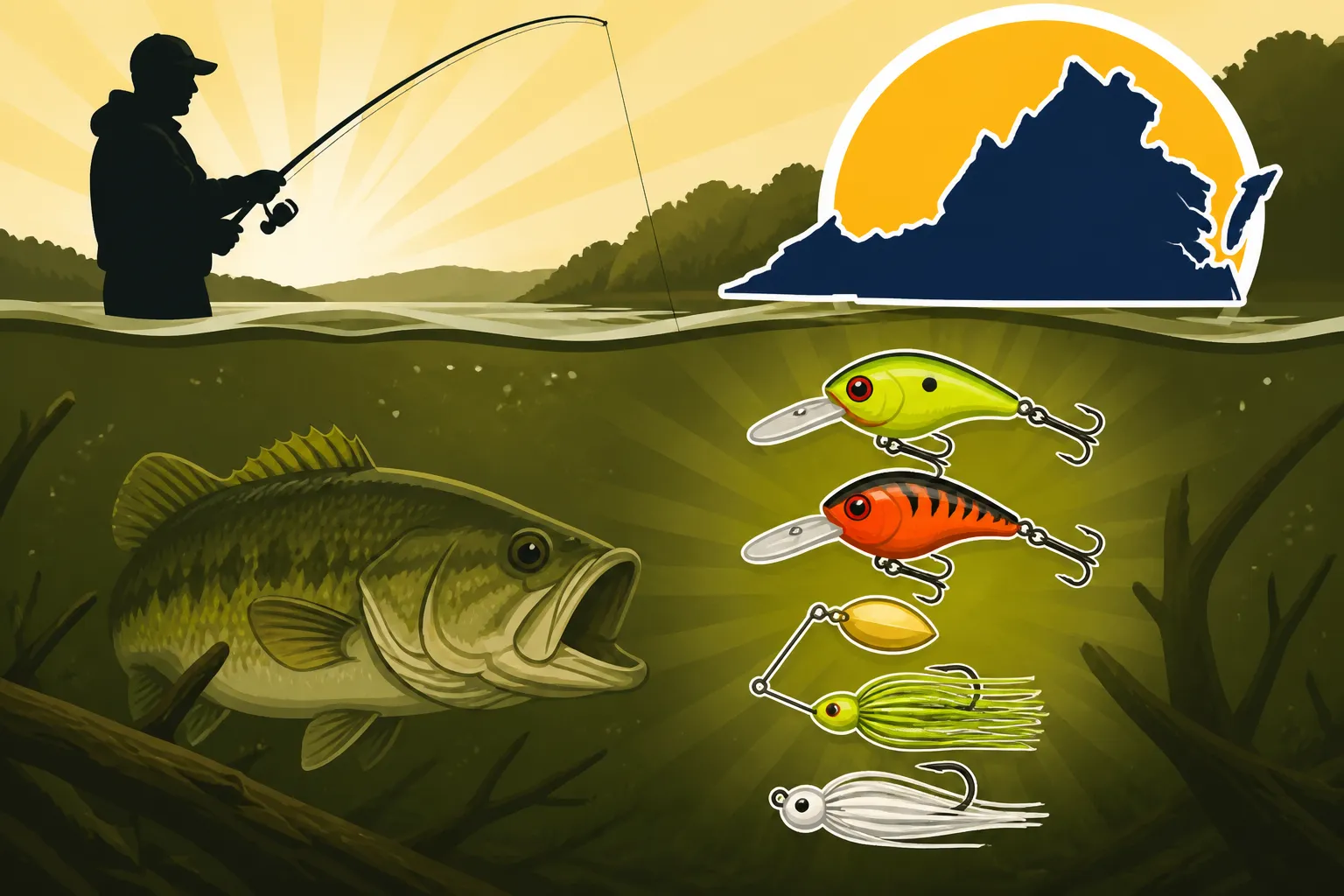 How to Choose Lure Color for Murky Water