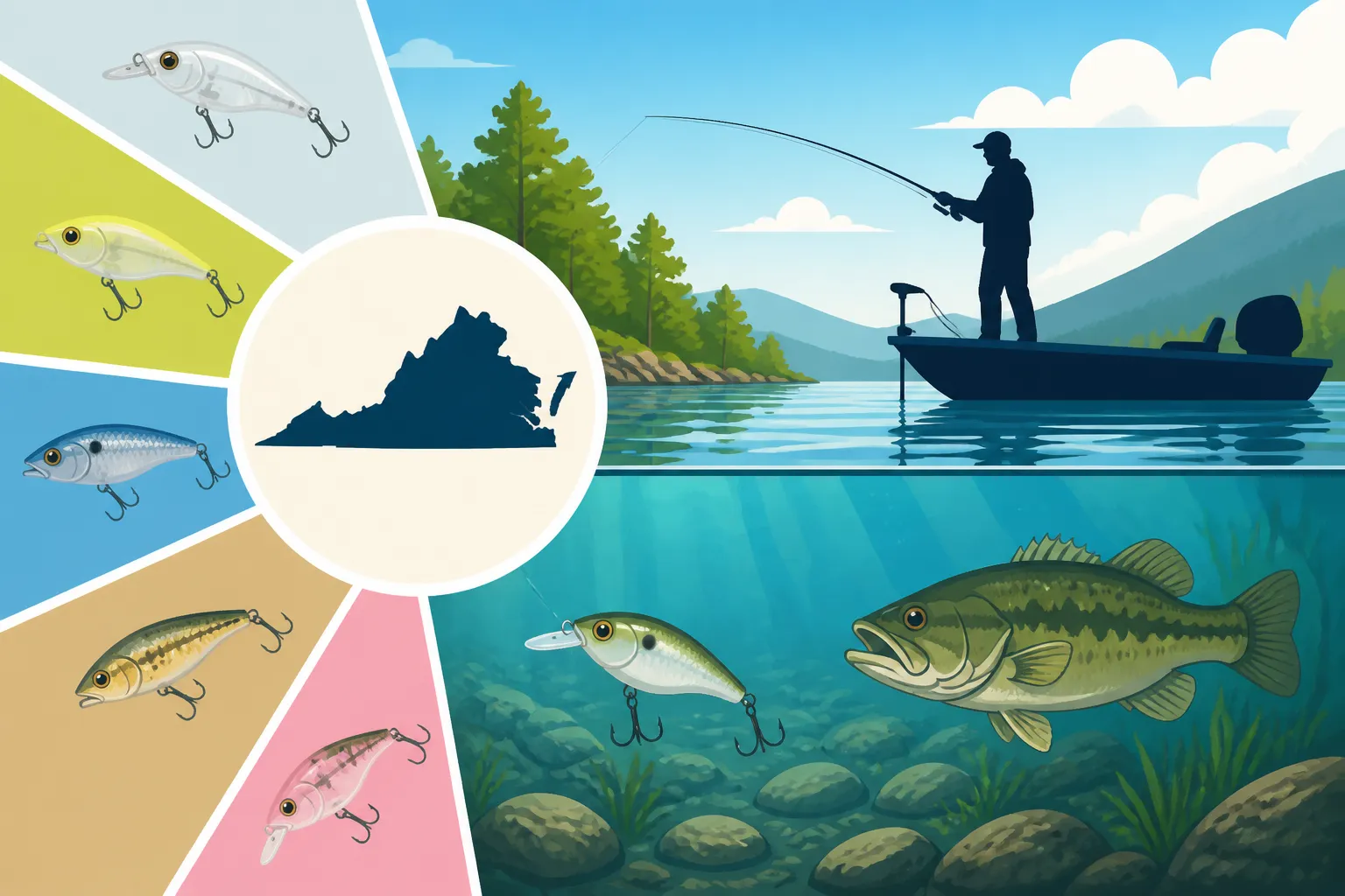 How to Choose Lure Color for Clear Water
