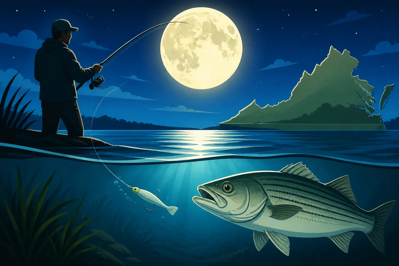 Best Techniques for Fishing During a Full Moon