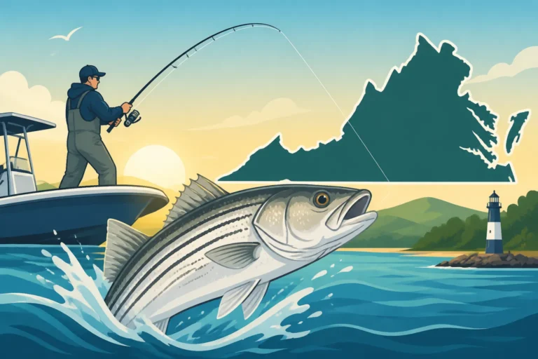 A Guide to Striped Bass Fishing in Virginia
