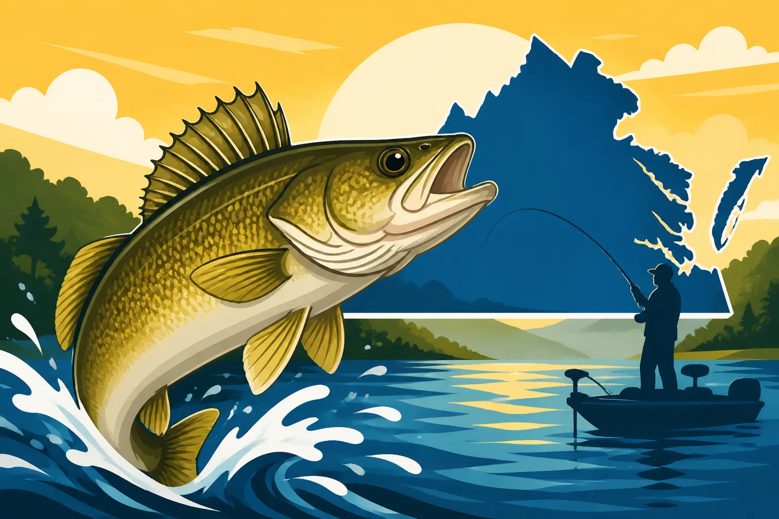 Walleye Fishing in Virginia