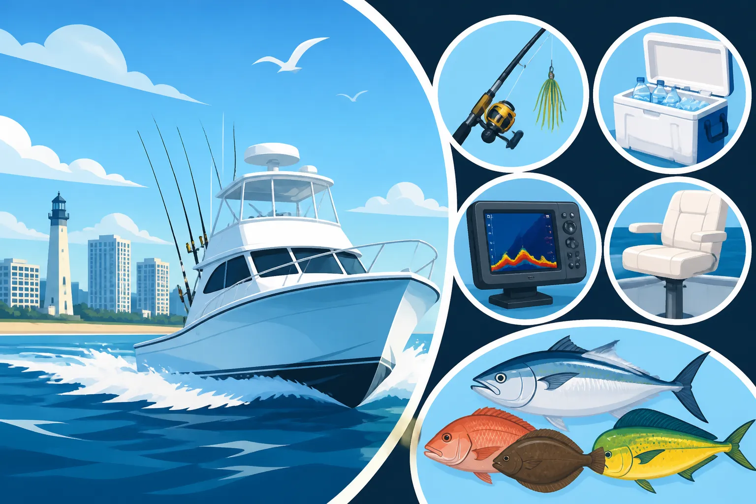 What a $1,125 Virginia Beach Charter Includes